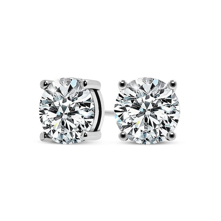 Pendientes Chic de Oro Blanco Tera