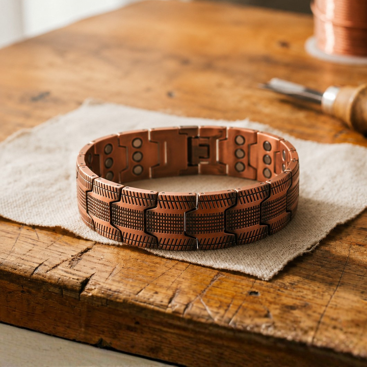 Pulsera de Cobre Risco — Leonor