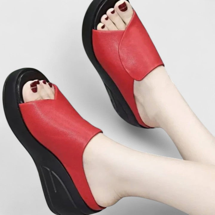 Celionette | Sandalias Ortopédicas con Tacón Cuña