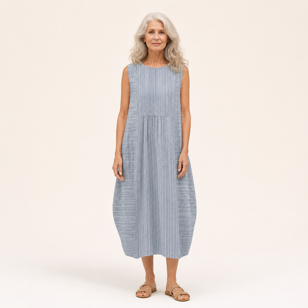 Enzo - Vestido Sin Mangas de Verano Confortable
