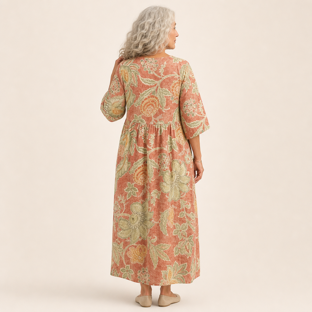Zoé - Vestido Largo Elegante y Confortable