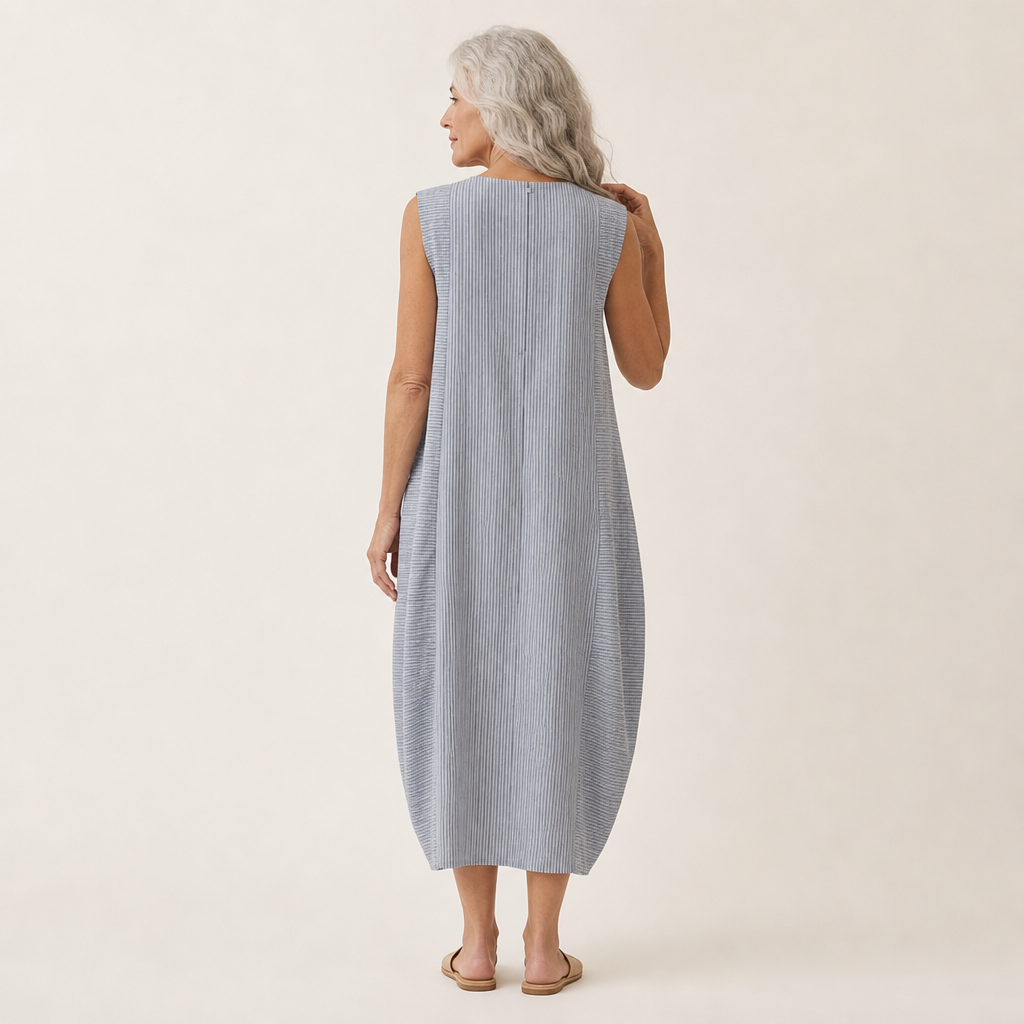 Enzo - Vestido Sin Mangas de Verano Confortable