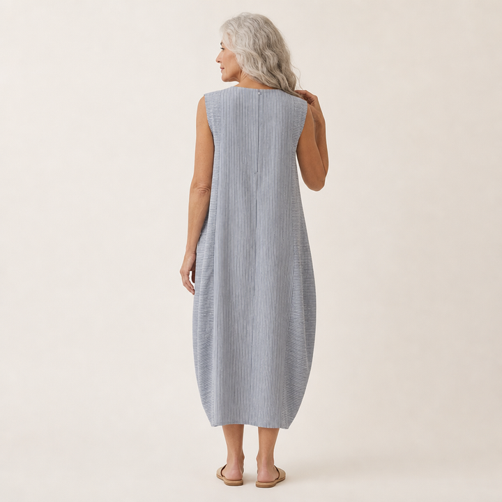 Enzo - Vestido Sin Mangas de Verano Confortable