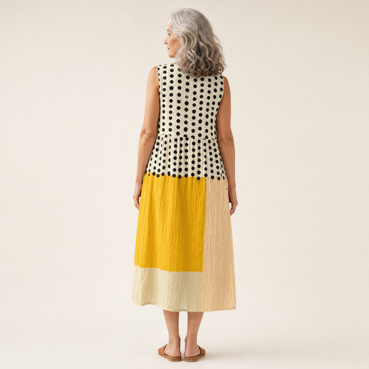Sybille - Vestido de Verano Sin Mangas y Confortable
