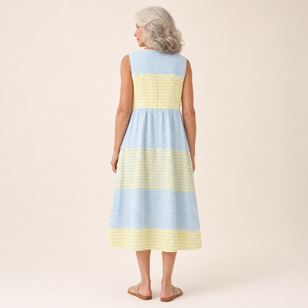 Aurélie - Vestido de Verano Sin Mangas Ultra Cómodo