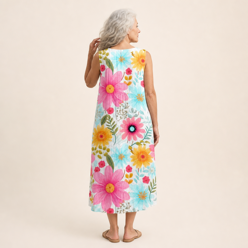 Pia - Vestido Suelto y Confortable