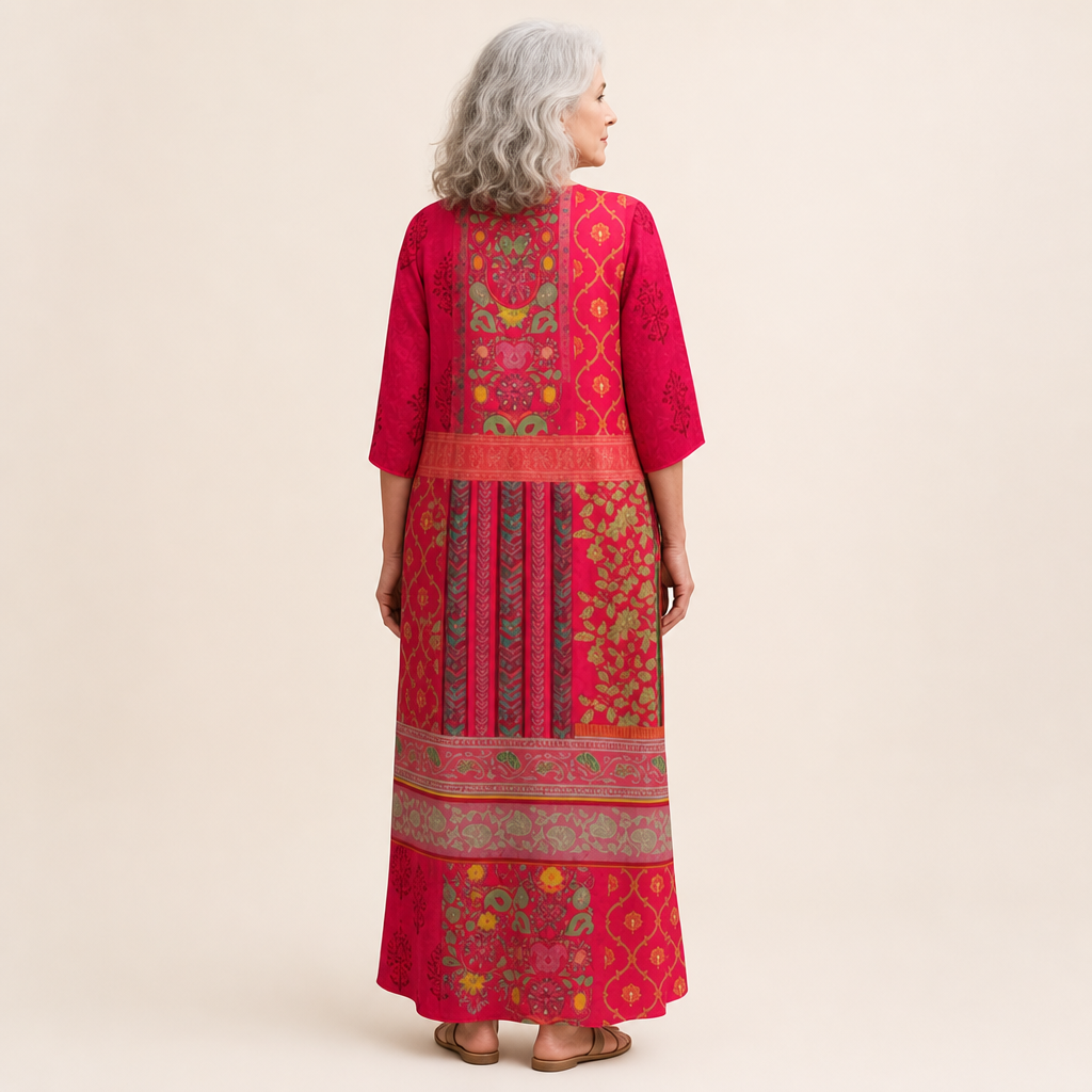 Iris - Vestido Largo Fluido: Chic y Confortable