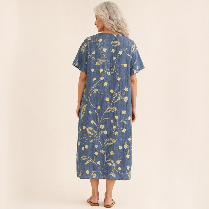 Isaline - Vestido de Verano Cómodo
