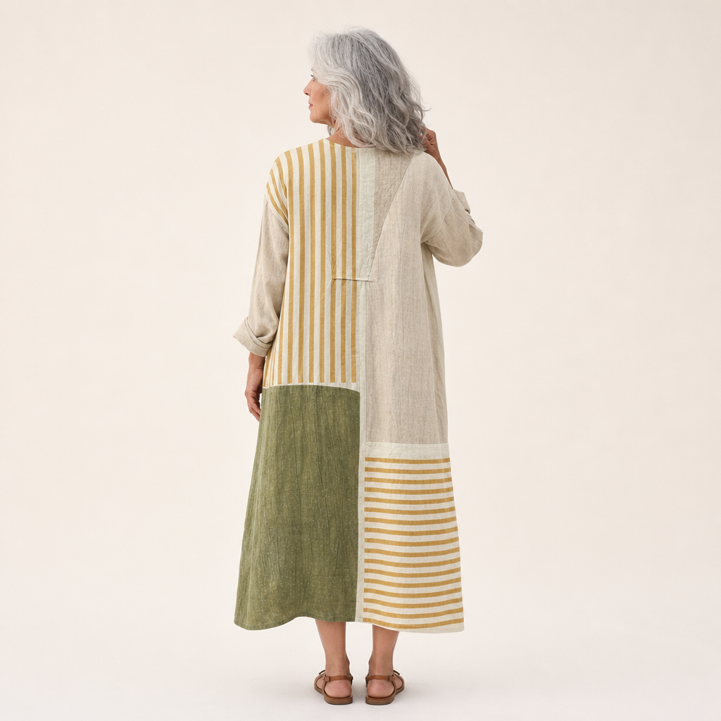 Tess - Vestido de Verano Estampado Flattering
