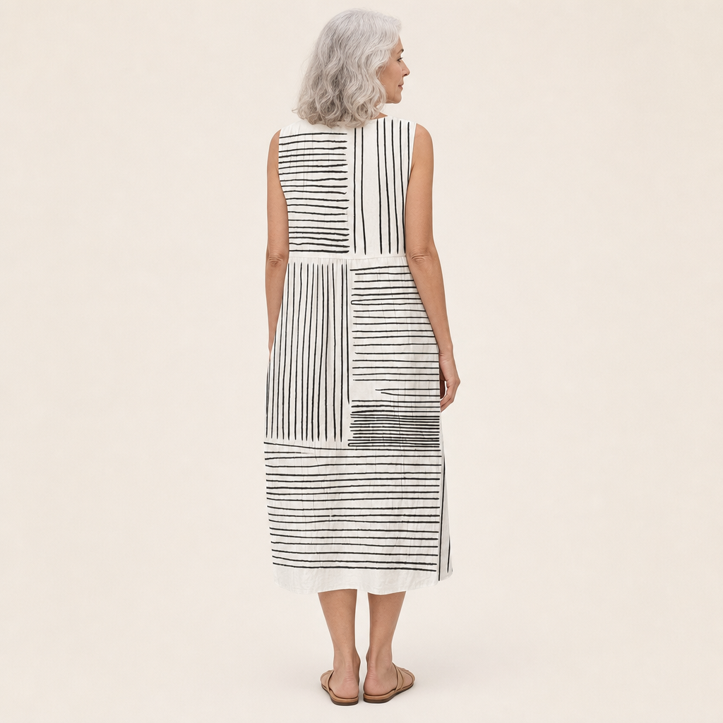 Vivienne - Vestido de Verano Sin Mangas y Confortable