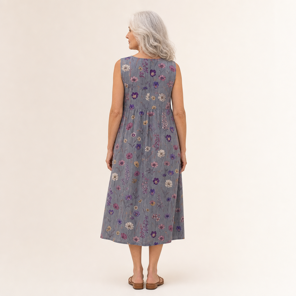 Mael - Vestido de Verano Sin Mangas Ultra Cómodo