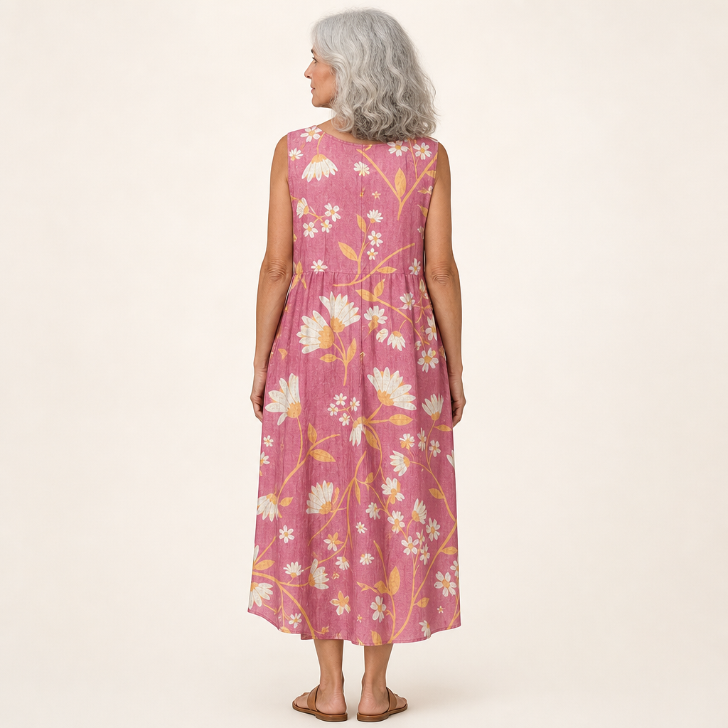 Margaux - Vestido de Verano Sin Mangas, Ideal y Confortable
