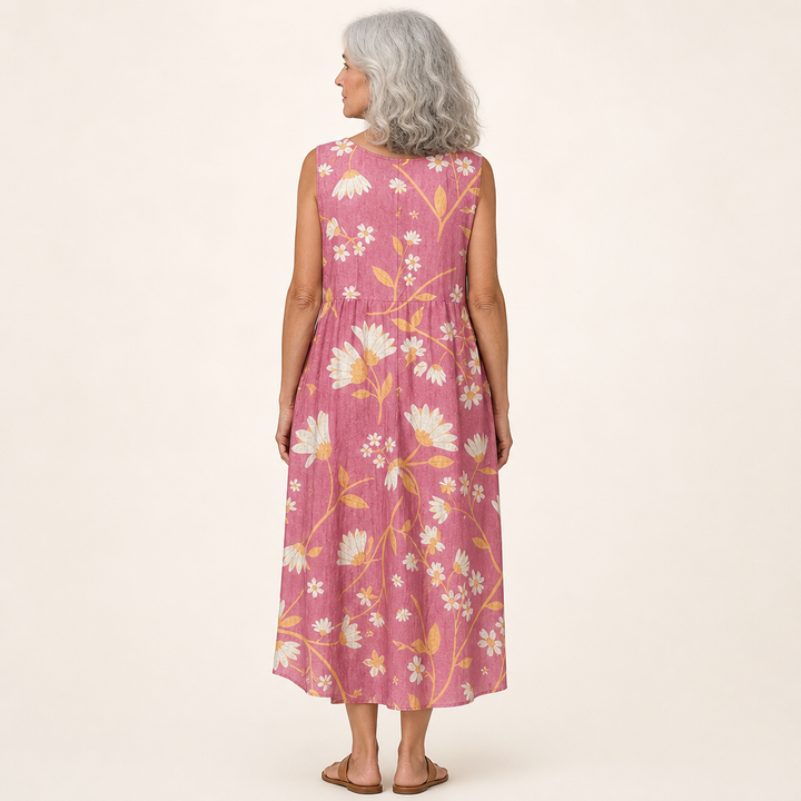 Margaux - Vestido de Verano Sin Mangas, Ideal y Confortable