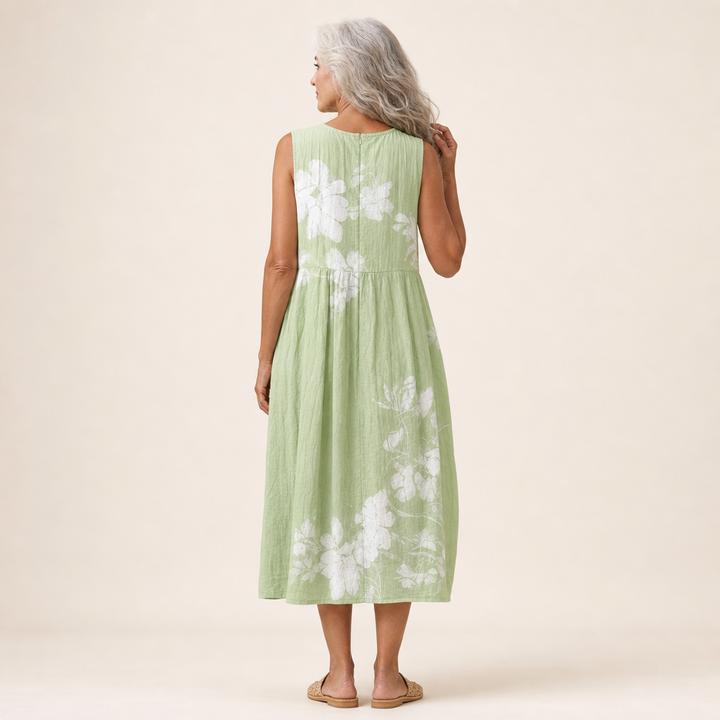 Éwan - Vestido de Verano Sin Mangas Ultra Cómodo