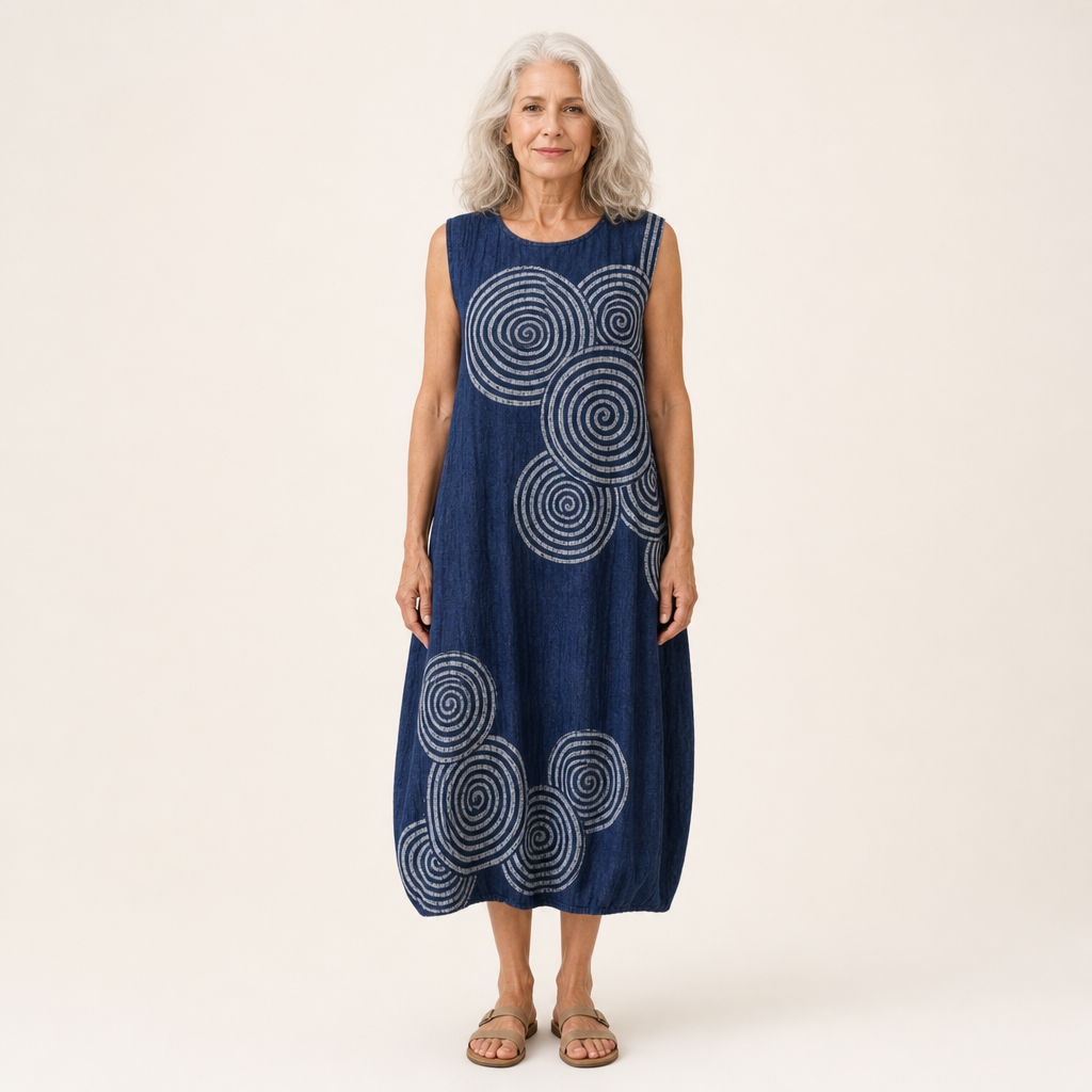 Gaia - Vestido Suelto y Confortable
