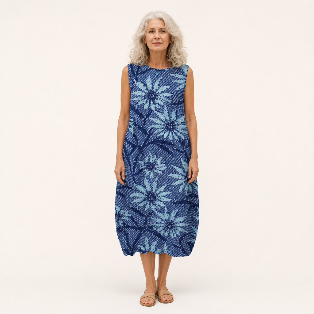 Adelaida - Vestido de Verano Sin Mangas Ultra Cómodo