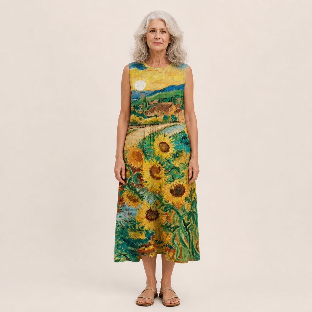 Castille - Vestido Suelto y Confortable