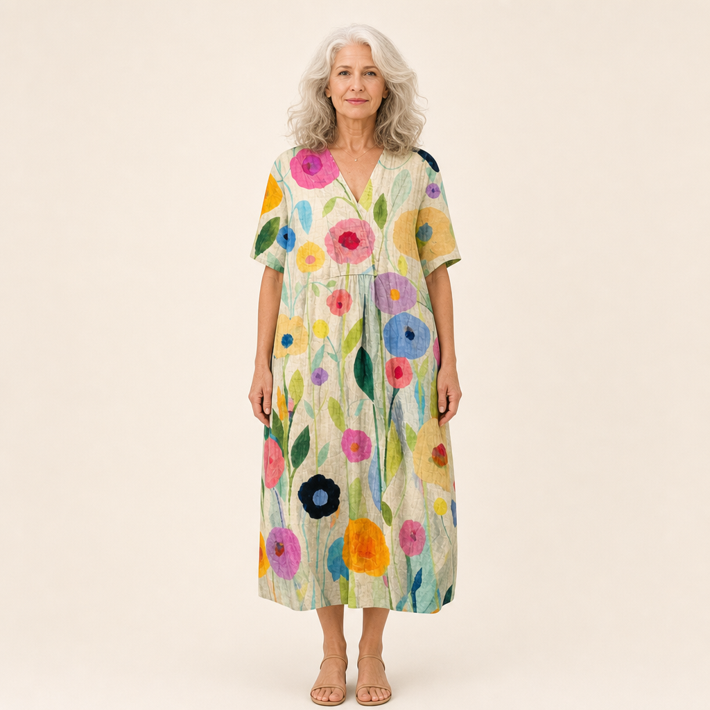Gaëlle - Vestido de Verano Cómodo