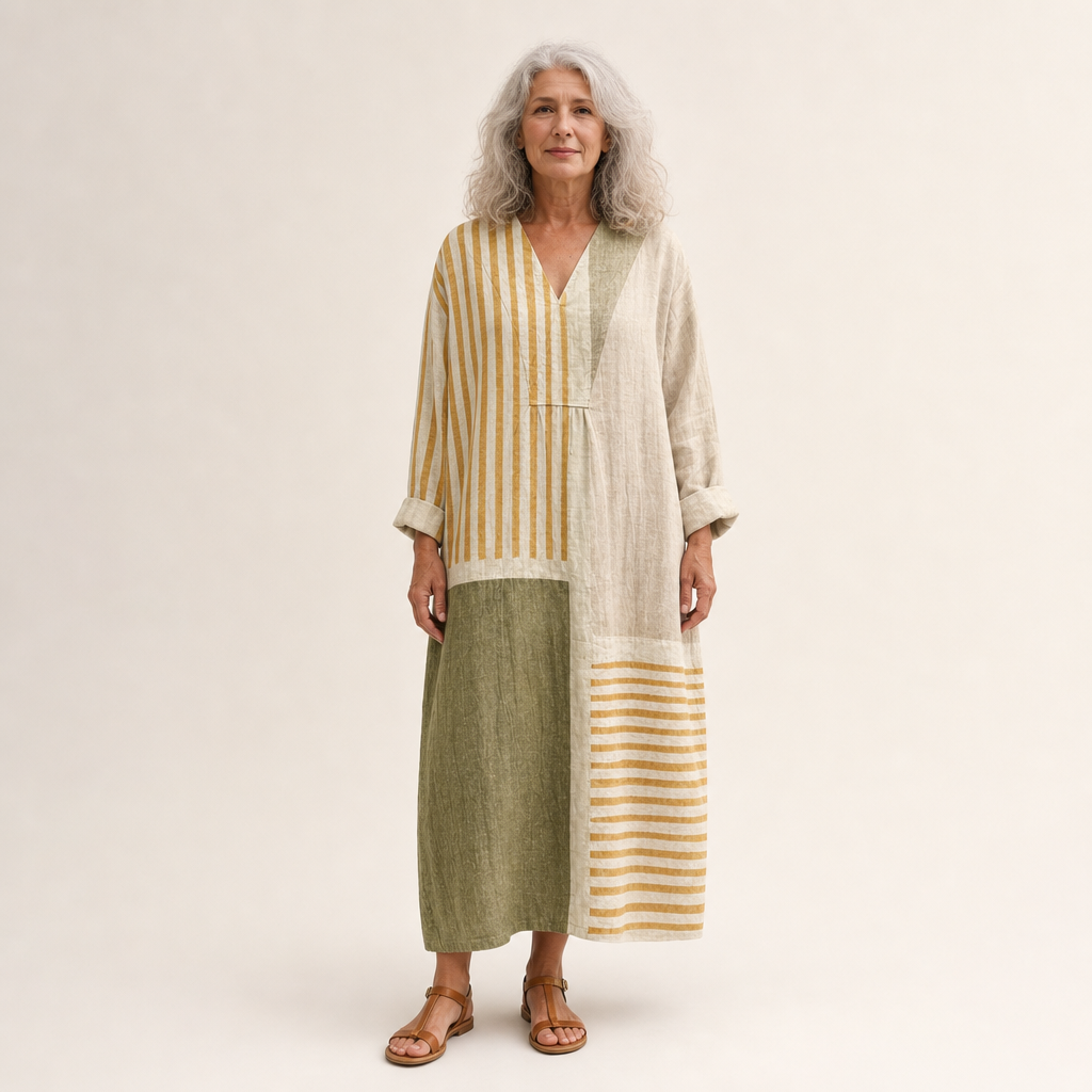 Tess - Vestido de Verano Estampado Flattering