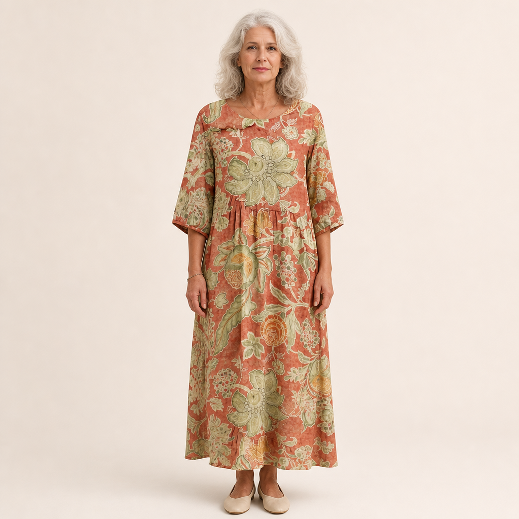Zoé - Vestido Largo Elegante y Confortable