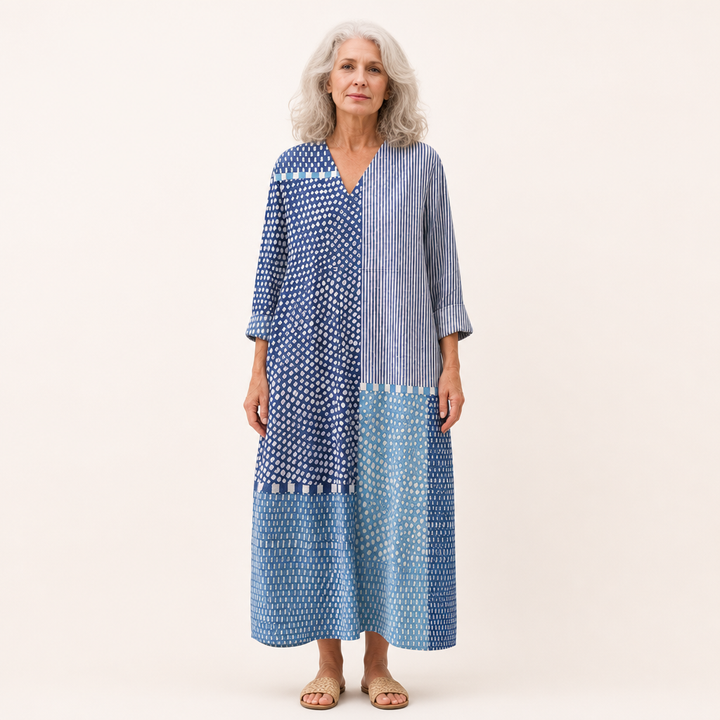 Lou - Vestido de Verano Estampado Favorable