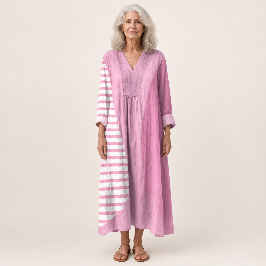Nadine - Vestido de Verano Estampado Favorable