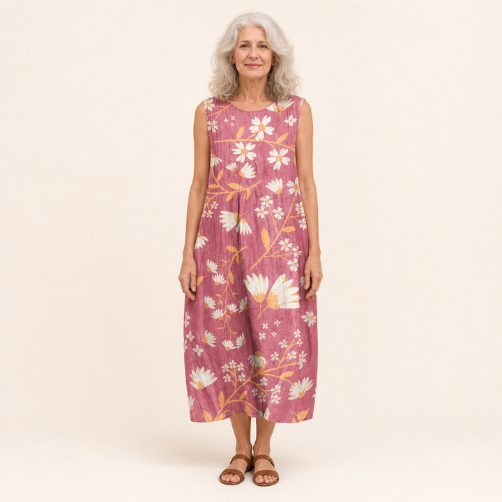 Margaux - Vestido de Verano Sin Mangas, Ideal y Confortable