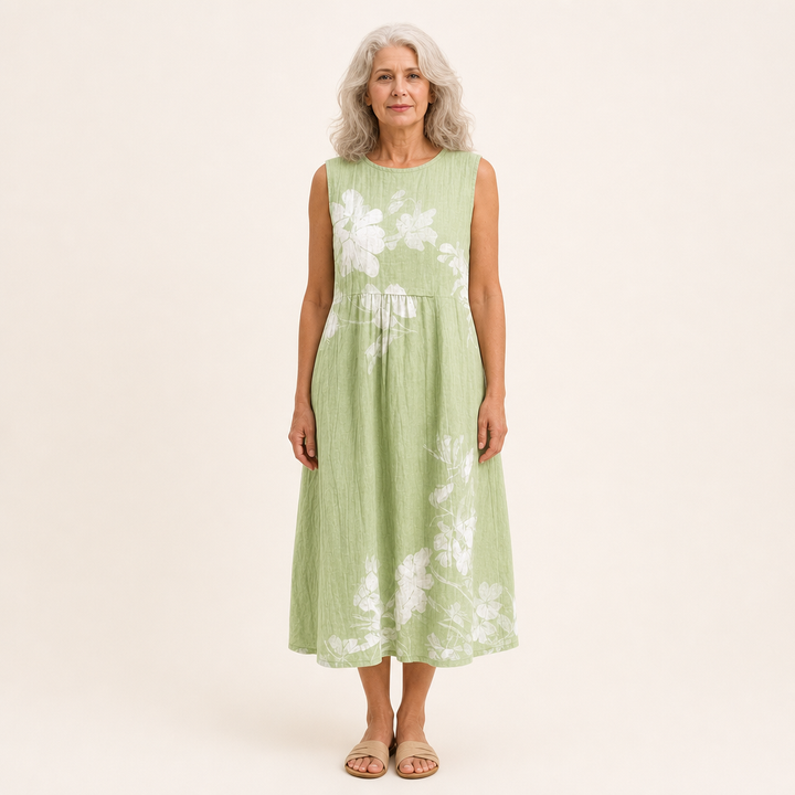 Éwan - Vestido de Verano Sin Mangas Ultra Cómodo
