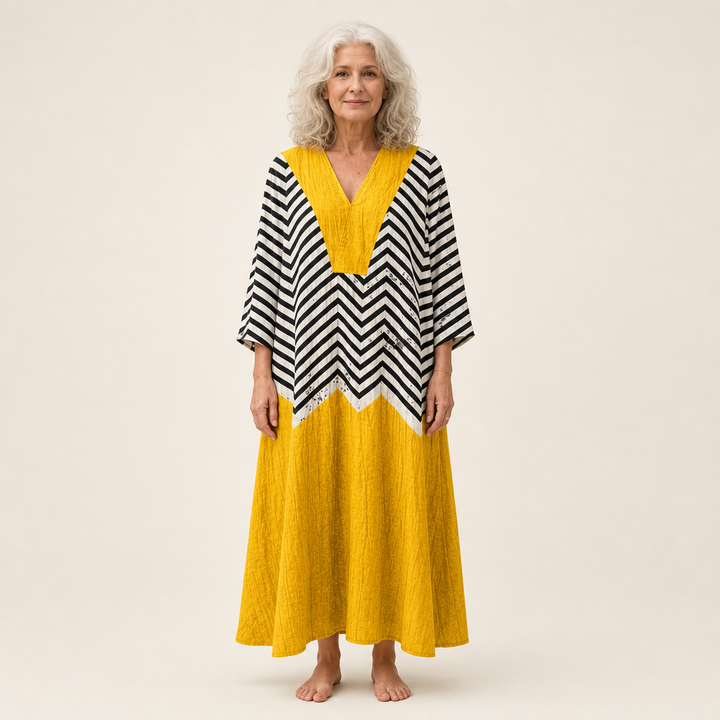 Mia - Vestido de Verano con Estampado Favorable