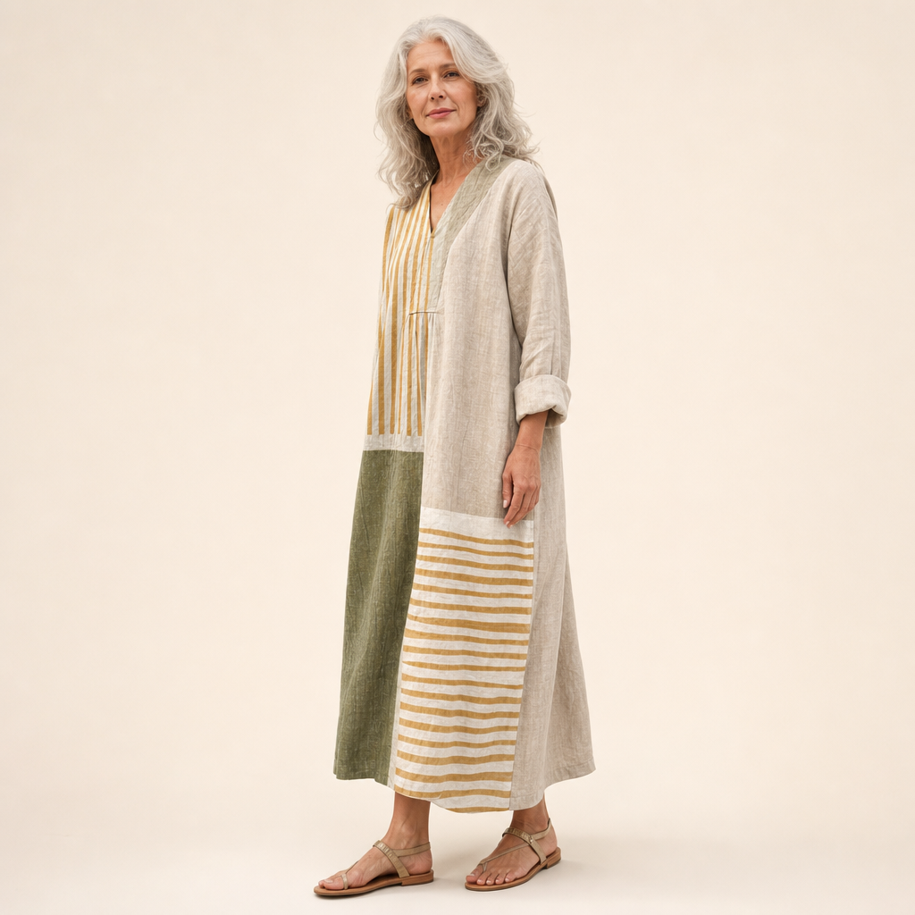 Tess - Vestido de Verano Estampado Flattering