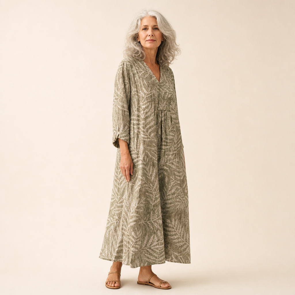 Camille - Vestido de Verano Estampado Flattering