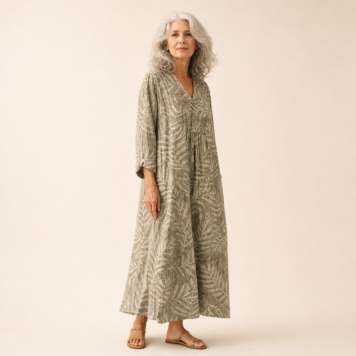 Camille - Vestido de Verano Estampado Flattering
