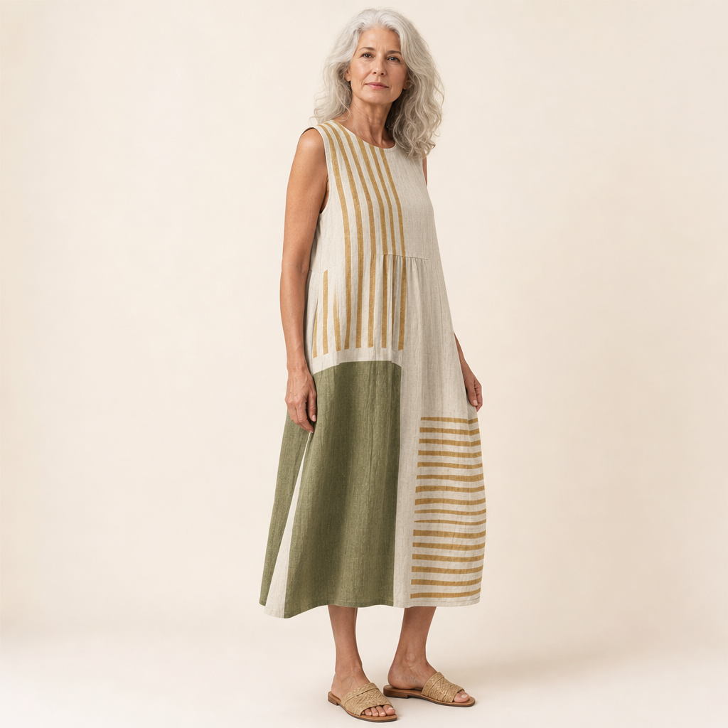 Zélie - Vestido de Verano Sin Mangas Ultra Cómodo