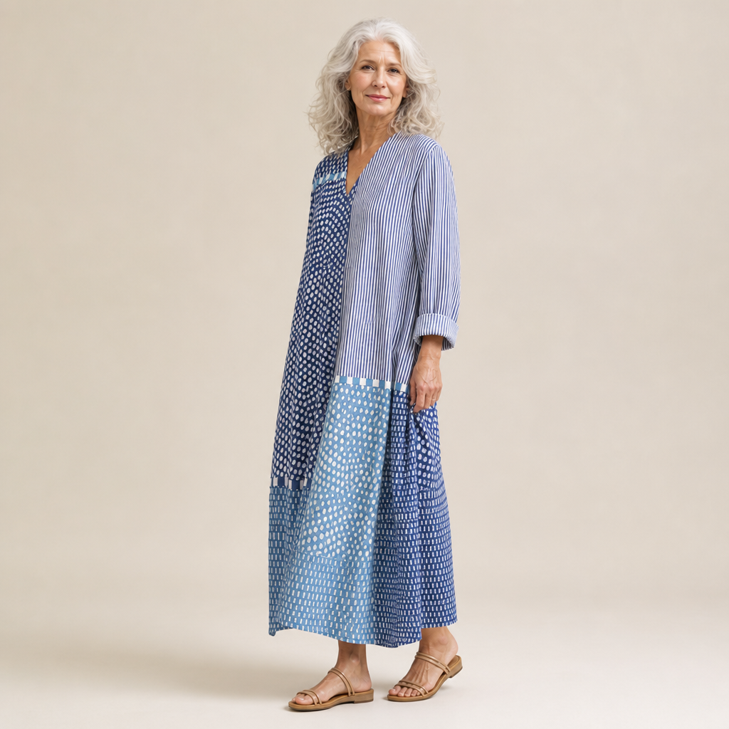 Lou - Vestido de Verano Estampado Favorable