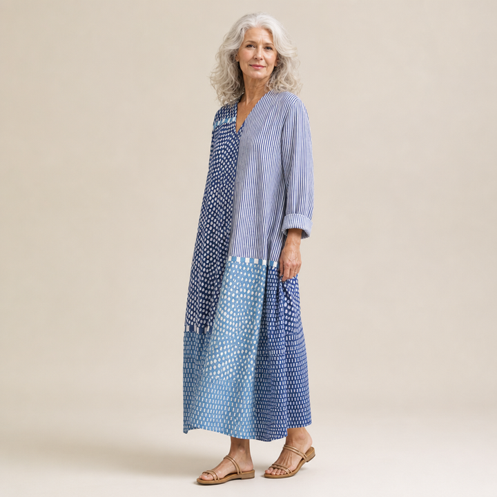 Lou - Vestido de Verano Estampado Favorable