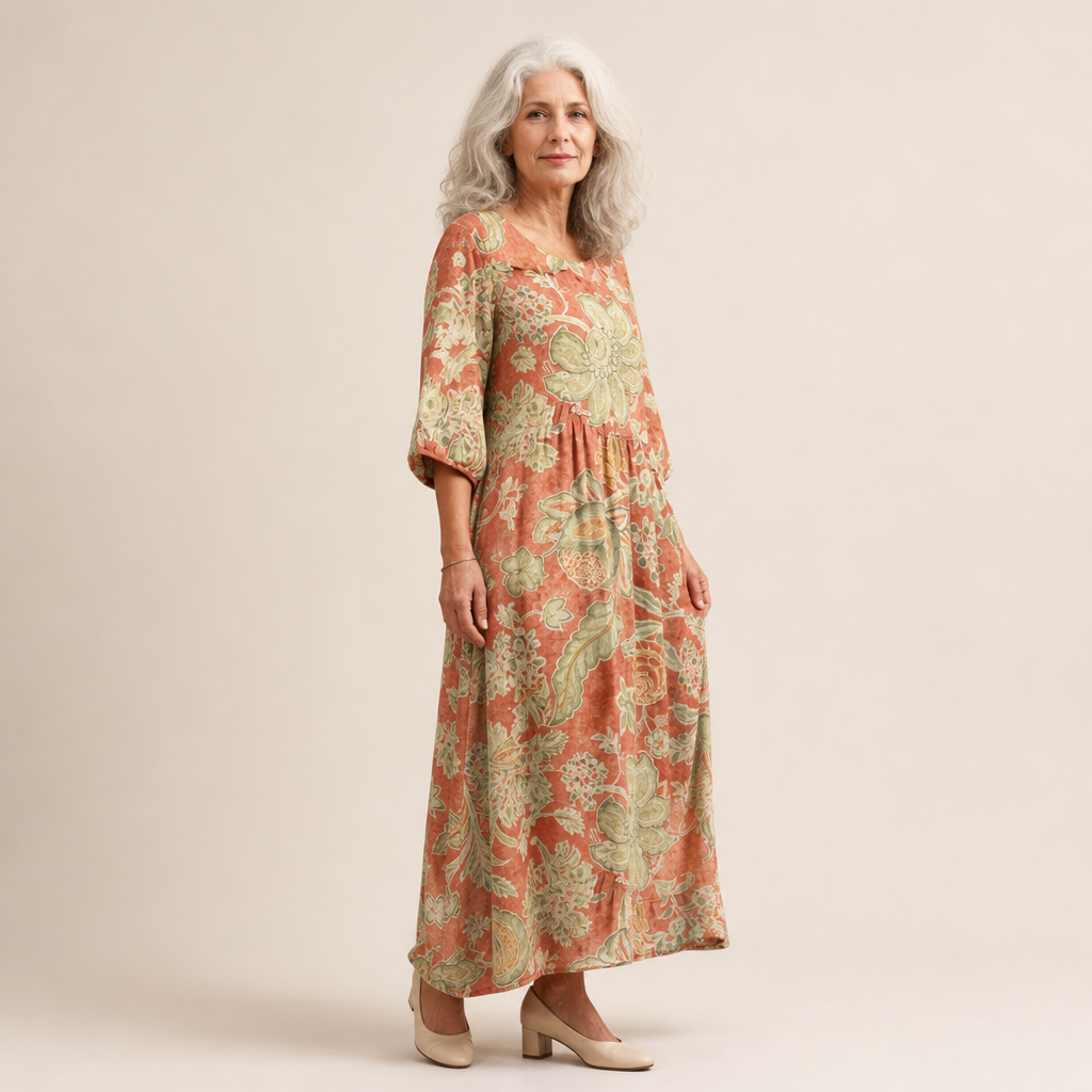 Zoé - Vestido Largo Elegante y Confortable