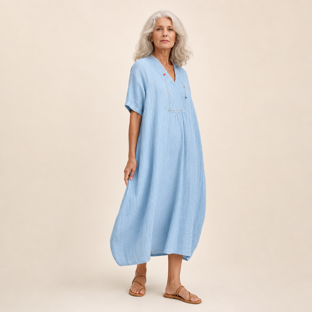 Domitille - Vestido de Verano Cómodo