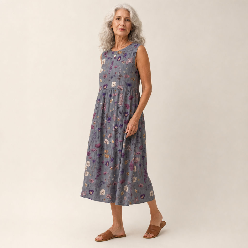 Mael - Vestido de Verano Sin Mangas Ultra Cómodo