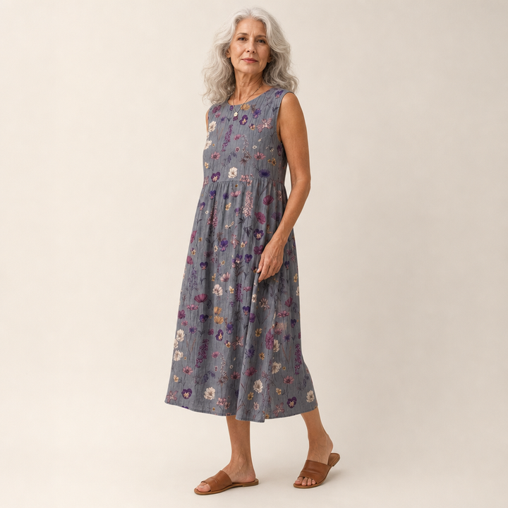 Mael - Vestido de Verano Sin Mangas Ultra Cómodo