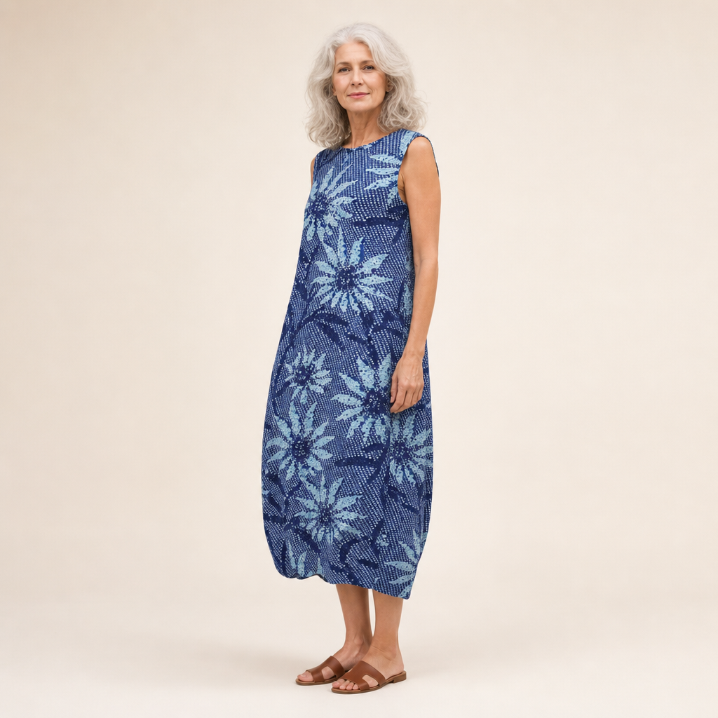 Adelaida - Vestido de Verano Sin Mangas Ultra Cómodo