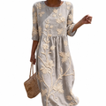 Coralie - Vestido casual femenino con diseño floral.