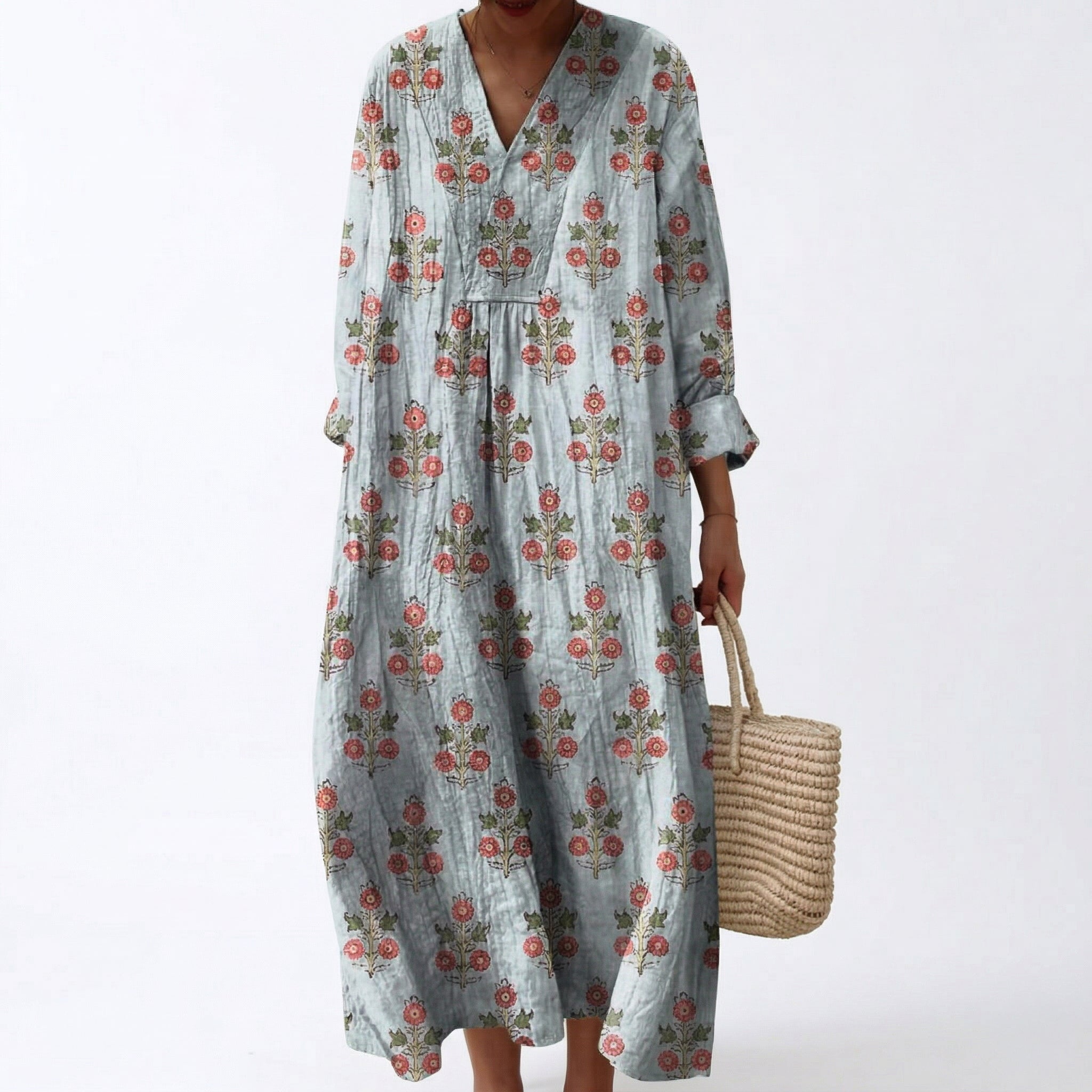 Chloé - Vestido de Verano Estampado Favorable