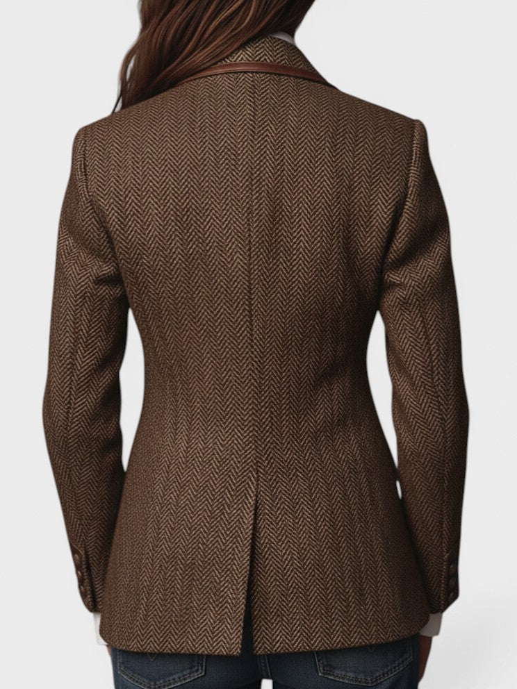 Teresa™ | Blazer de tweed elegante