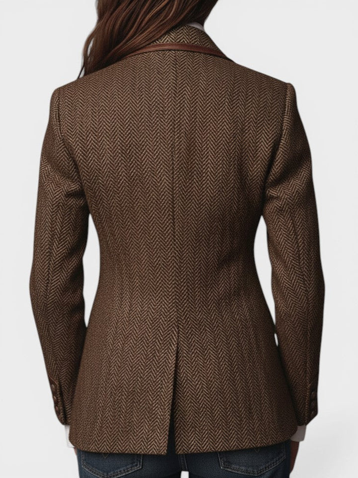 Teresa™ | Blazer de tweed elegante