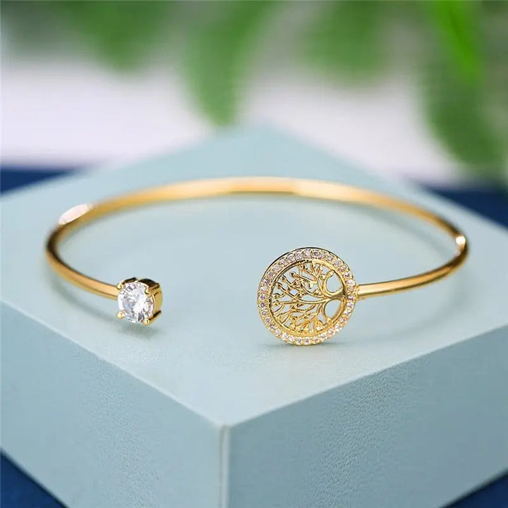 Pulsera Árbol de la Vida Intemporal Ajustable