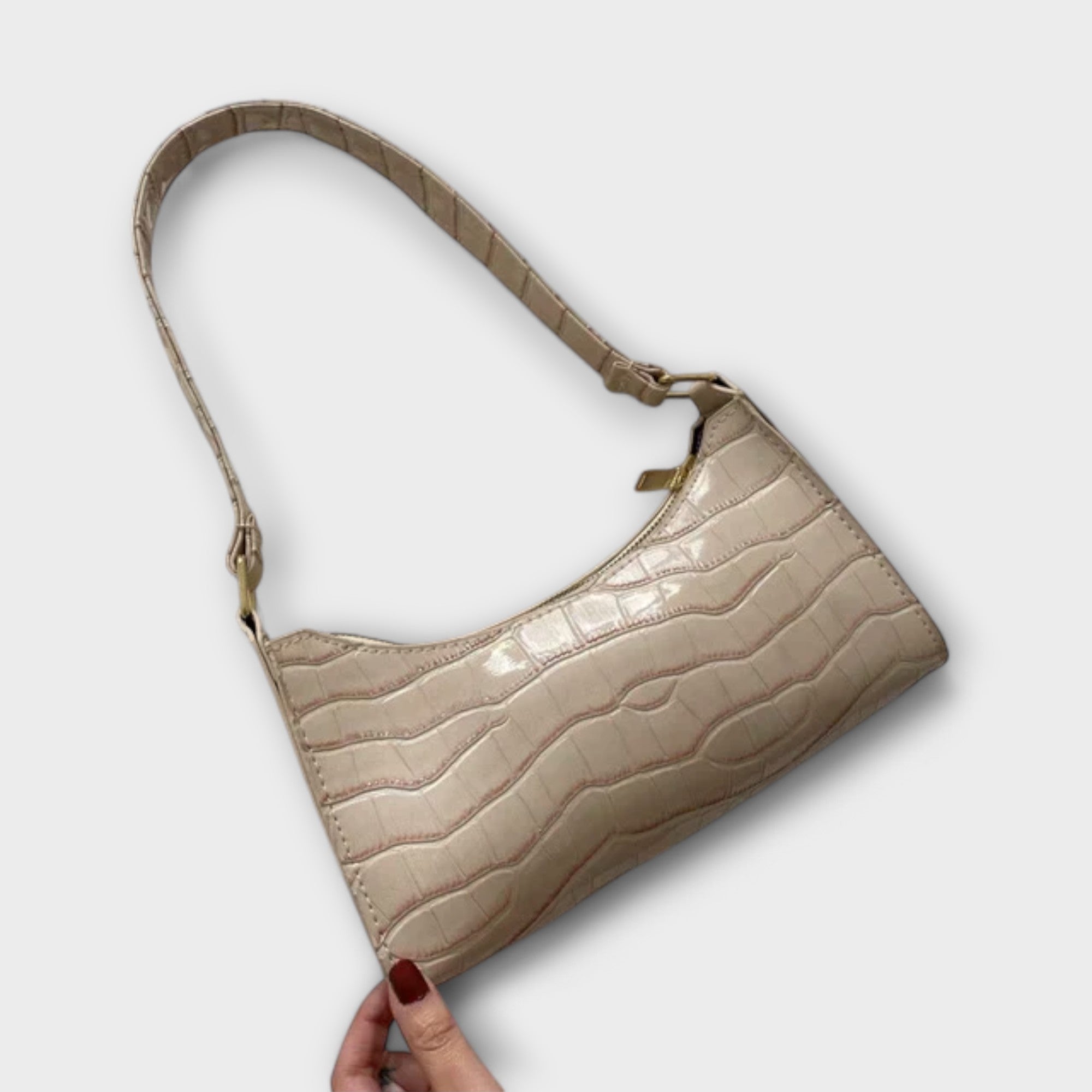 Marguerite | Bolso de Cuero Brillante