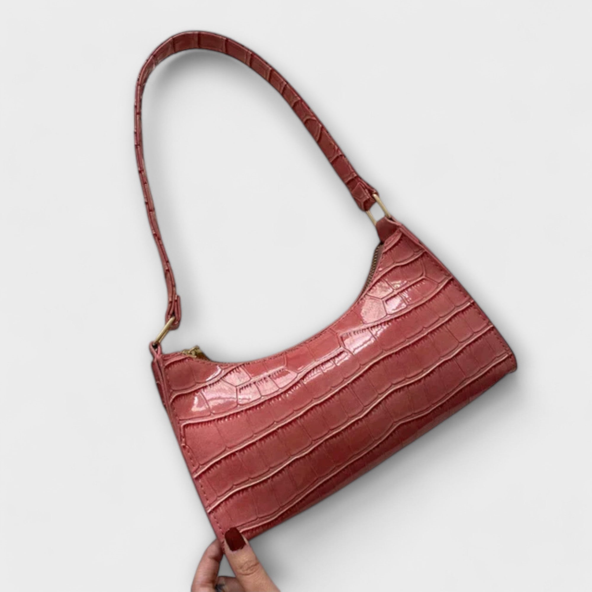 Marguerite | Bolso de Cuero Brillante