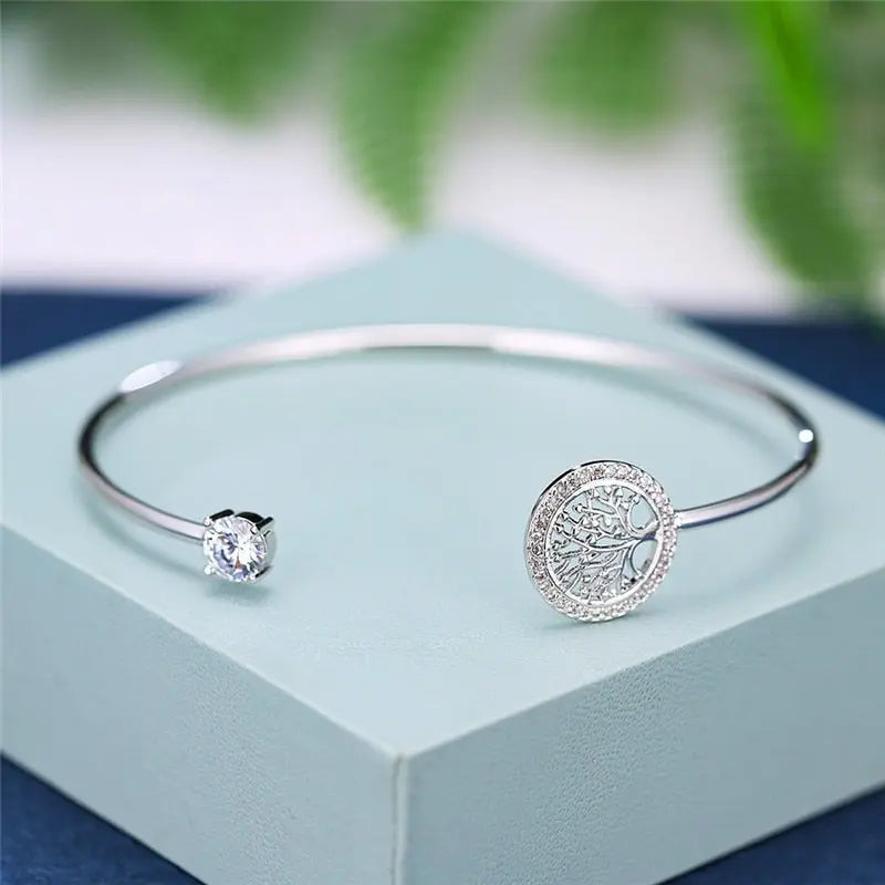 Pulsera Árbol de la Vida Intemporal Ajustable