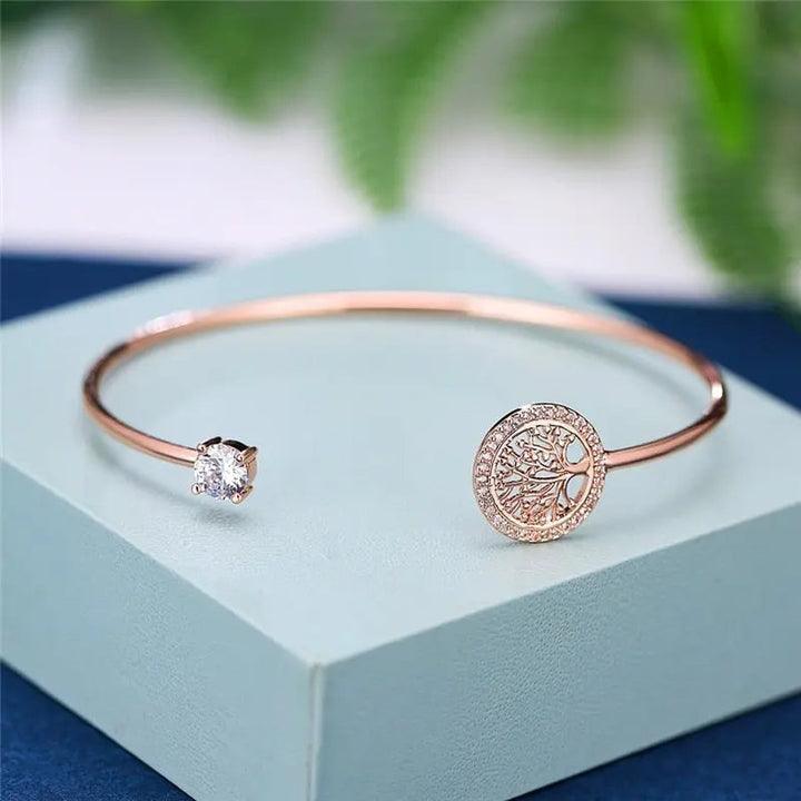 Pulsera Árbol de la Vida Intemporal Ajustable