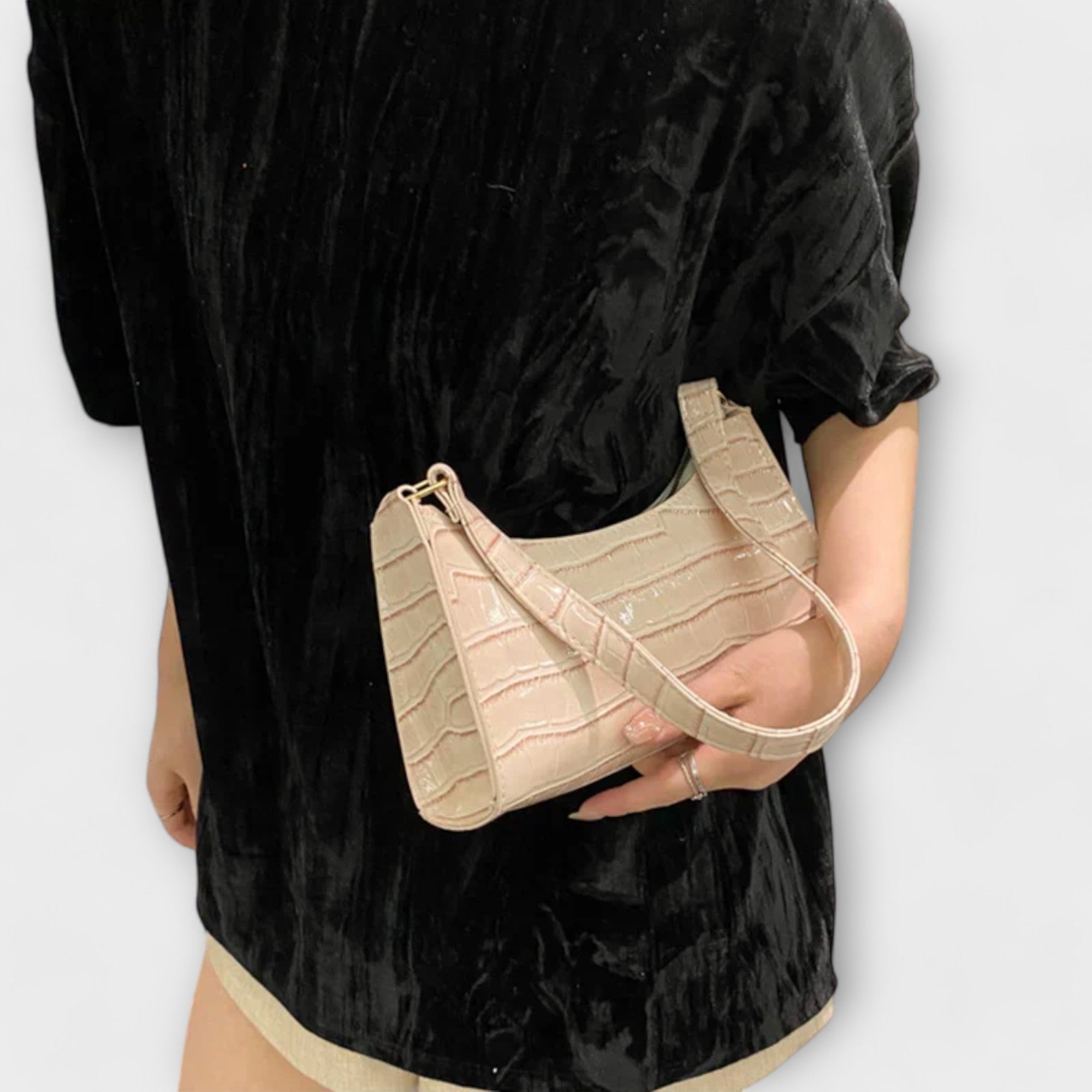 Marguerite | Bolso de Cuero Brillante